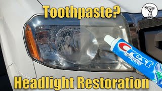 EASY and FREE Way to Clean and Restore Your Headlights [upl. by Haon]