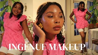 INGENUE ESSENCE MAKEUP FOR ACNE PRONE SKIN GRWM Kitchener Essences [upl. by Eileme]