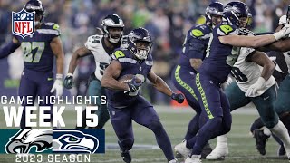 Philadelphia Eagles vs Seattle Seahawks  2023 Week 15 Game Highlights [upl. by Edana]