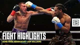 HIGHLIGHTS  Demetrius Andrade vs Liam Williams [upl. by Neeli]