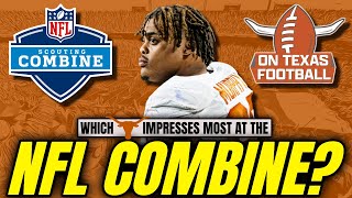 Most Impressive Longhorns At the NFL Combine  Texas  Football Theory [upl. by Mcilroy872]