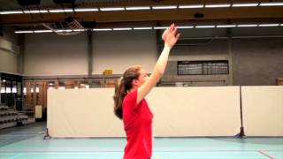 Korfball basics 1  Standing Shots [upl. by Awahsoj845]