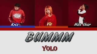 YOLO  BUMMMColor Coded Lyrics [upl. by Angrist]