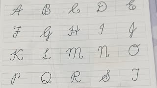 CURSIVE PRACTICE AZ [upl. by Ehgit]