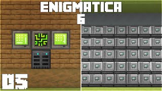 Enigmatica 6  E05  Refined Storage amp XNet Automation [upl. by Eseerahs77]