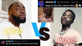 AFROBEATS DRAMA Davido vs Wizkid TwitterX Fued trending celebrity socialmedia blogger fans [upl. by Breban109]