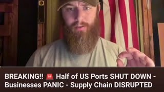 BREAKING NEWS‼️ITS OFFICIALAS OF NOW PORTS FROM MAINE TO TEXAS WILL SHUTDOWN ‼️🧩 [upl. by Adlesirg338]