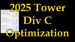 2025 Science Olympiad Tower Div C Optimization [upl. by Eidroj]