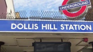 Walk around Dollis Hill Station in Willesden London [upl. by Barbara-Anne]