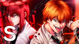 Makima vs Denji Chainsaw Man Seu Gosto é Muito Bom  Sting [upl. by Pandich244]