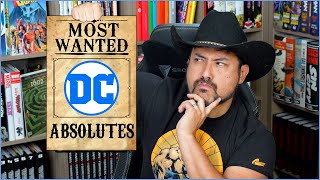 Top 10 Most Wanted DC Absolute Editions  NU 52 Omnibus [upl. by Frangos313]