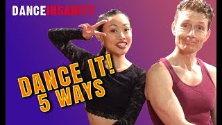 How to Dance Cha Cha quotNew Yorkerquot 5 Ways [upl. by Elleoj]