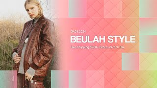 BEULAHSTYLE  FG Live [upl. by Essiralc691]