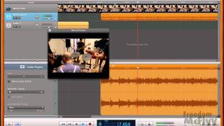 How To Match Audio and Video Using Garage Band [upl. by Blase]