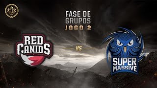 Red Canids x SuperMassive Fase de Entrada  Dia 3  MSI 2017 [upl. by Yhtomit]