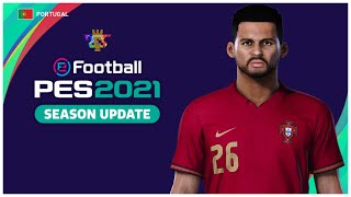 Gonçalo Ramos PES 2021  How to create  Como fazer [upl. by Krell939]