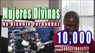 Vicente Fernández  Mujeres Divinas  LISTENING PARTY  Over 10000 Subscribers [upl. by Nylhtiak823]