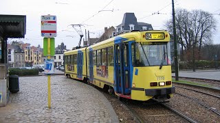 STIBMIVB Streetcars Brussels 19982003 [upl. by Ahsinel]