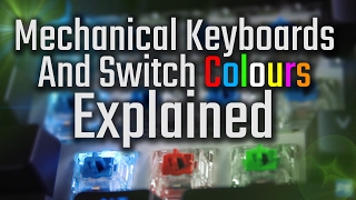 Mechanical Keyboards And Switch Colours Explained [upl. by Hanan]