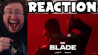 Gors quotMarvels Blade The Gamequot Reveal Trailer REACTION [upl. by Hajin]