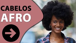 Como cuidar cabelos afro Dicas de Cabeleireira [upl. by Marijane]