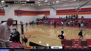 Canistota Hawks v ViborgHurley Cougars VB [upl. by Timmons556]