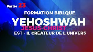 YEHOSHWAHJésus ESTIL CREATEUR DE LUNIVERS n°23 INSTITUT BIBLIQUE DE KINSHASA PROPHETE PLACIDE [upl. by Isied875]