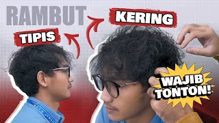 CARA MENGATASI RAMBUT IKAL KERING [upl. by Greenquist]