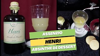 Assenzio Henri  Absinthe de Dessert italiano di Christian Pascolutti [upl. by Bak1]