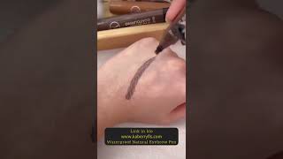 3D Waterproof Microblading Eyebrow Pen  LongLasting Tattoo Pencil [upl. by Htebirol255]