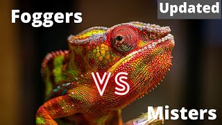 Reptile Foggers Vs Reptile Misters UPDATED Which is the better choice [upl. by Adhamh]