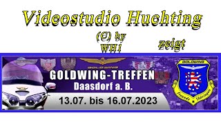 Goldwing Treffen Daasdorf im Juli 2023 [upl. by Nananne]