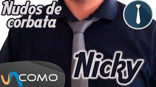 Nudo de corbata fácil  Nicky Knot [upl. by Anailuj913]