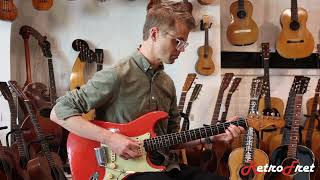 1960 Fiesta Red Fender Stratocaster Played By Rich Hinman  SOUND CHECK [upl. by Theodoric160]