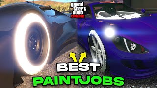 GTA 5 Paint Jobs  Top 6 Custom Paint Jobs in GTA 5 Online [upl. by Eecyac]