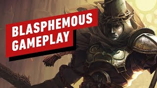 Blasphemous 7 Minutes of Bloodletting and Boss Fight Gameplay [upl. by Astred203]