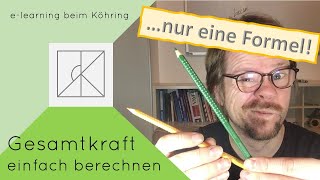 Kräfteaddition  Vektoren addieren  Berechnung  Physik einfach erklärt  Schulphysik [upl. by Nealah614]