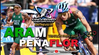 ARAM PEÑAFLOR  ¿Recibirá estafeta de Crisanto Grajales luego de J Olímpicos París 2024  Triatlon [upl. by Saba]