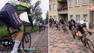 COBBLE CARNAGE DROPPED  Belgium Kermesse Racing [upl. by Reseda]