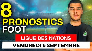 Pronostic foot Ligue des Nations  France Italie Belgique Israël Turquie NorvègeJ1 [upl. by Howlan]