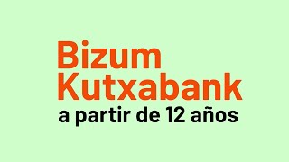 Bizum Kutxabank para menores [upl. by Odrautse]