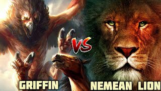 Griffin vs Nemean lion What if Battle  Tamil  dull mashup [upl. by Ermey]