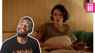 AMERICAN REACTS TO Fleabag S1 E1 [upl. by Eneluqcaj]