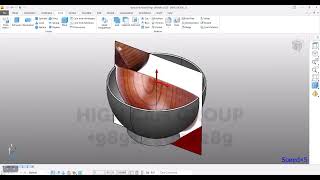 Design and manufacture of wooden bowls in PowerShape and PowerMill [upl. by Fleisig]