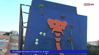 Loisirs  Un village des Sports installé sur le port [upl. by Py201]