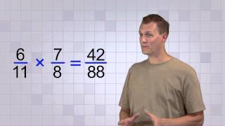 Math Antics  Multiplying Fractions [upl. by Atterahs]