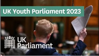 UK Youth Parliament 2023 BSL  afternoon session [upl. by Richella]