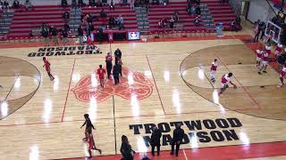 TrotwoodMadison JV vs Hughes High School Boys JV Basketball [upl. by Lesser631]