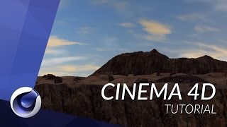 How to Create a Mountain Cliff in Cinema 4D  TUTORIAL [upl. by Kylynn]