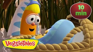 Baby Moses  A Lesson in Loving Your Family  VeggieTales [upl. by Atsev142]